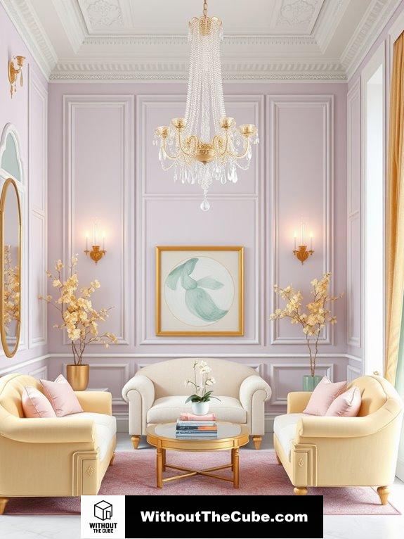 elegant rococo color schemes
