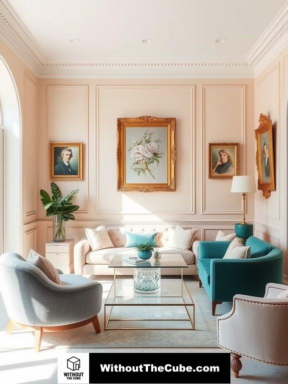 elegant rococo color schemes