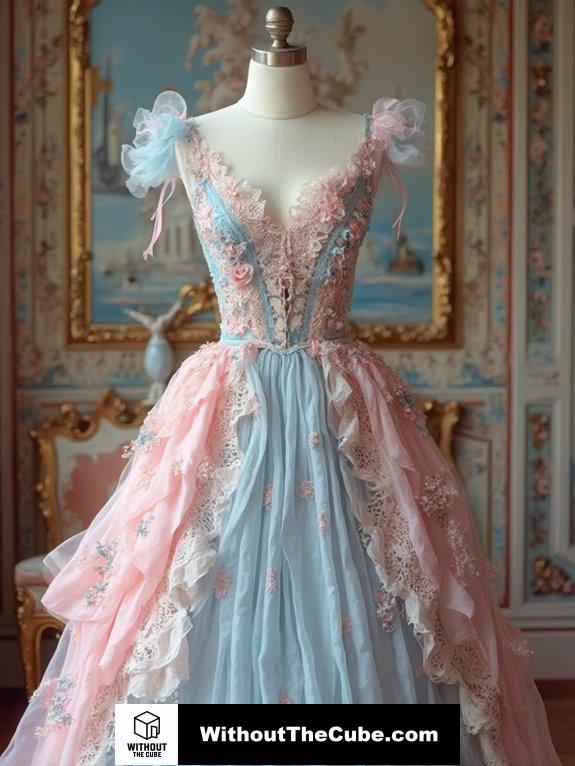 elegant rococo fashion trends