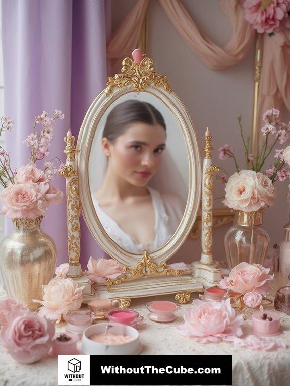 elegant rococo makeup styles