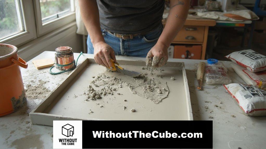 eliminate concrete air bubbles