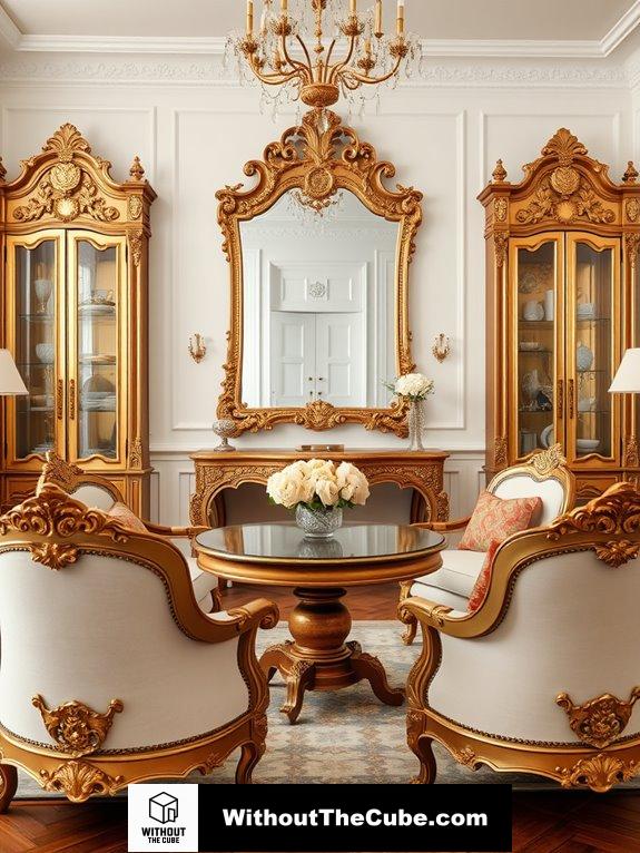 embellish with elegant furnishings