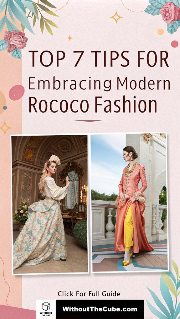 Top 7 Tips for Embracing Modern Rococo Fashion