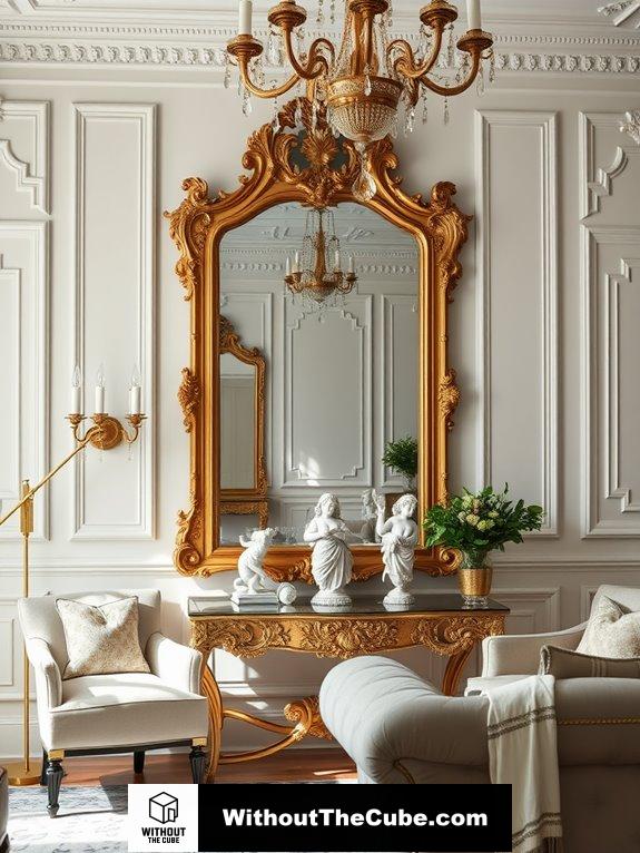 emphasize stylish decorative accents