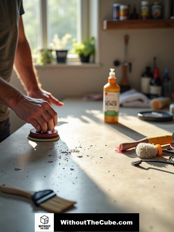 finalizing surface finishes