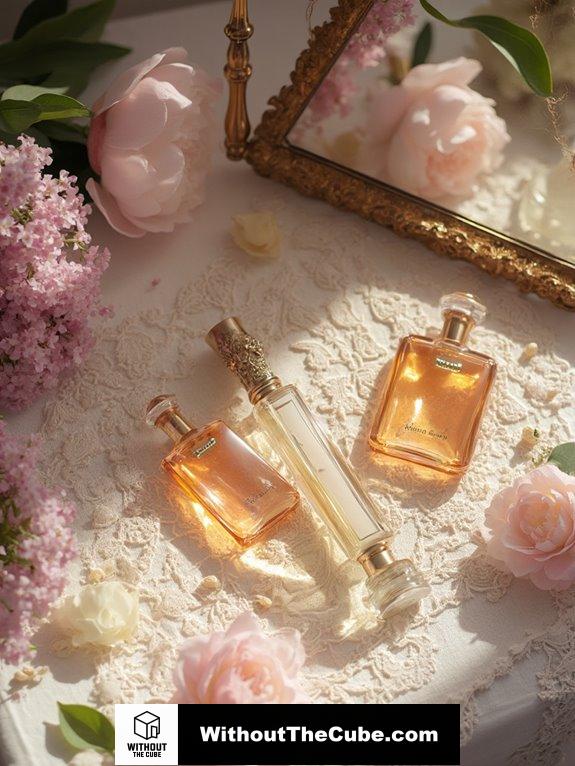 fragrant floral body oils