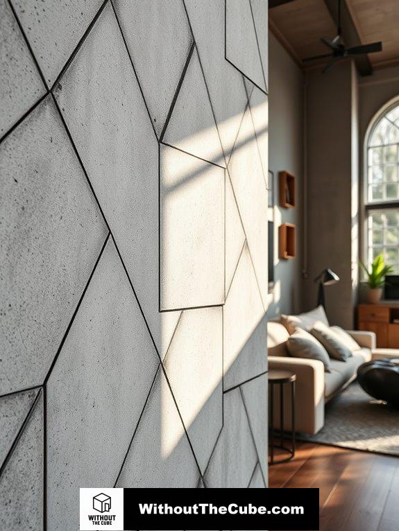 geometric design in concrete