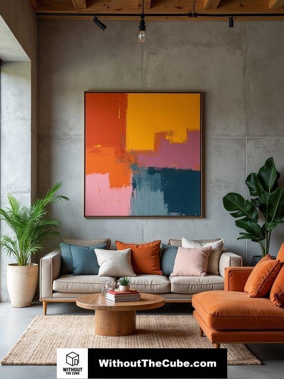 harmonizing colors and textures