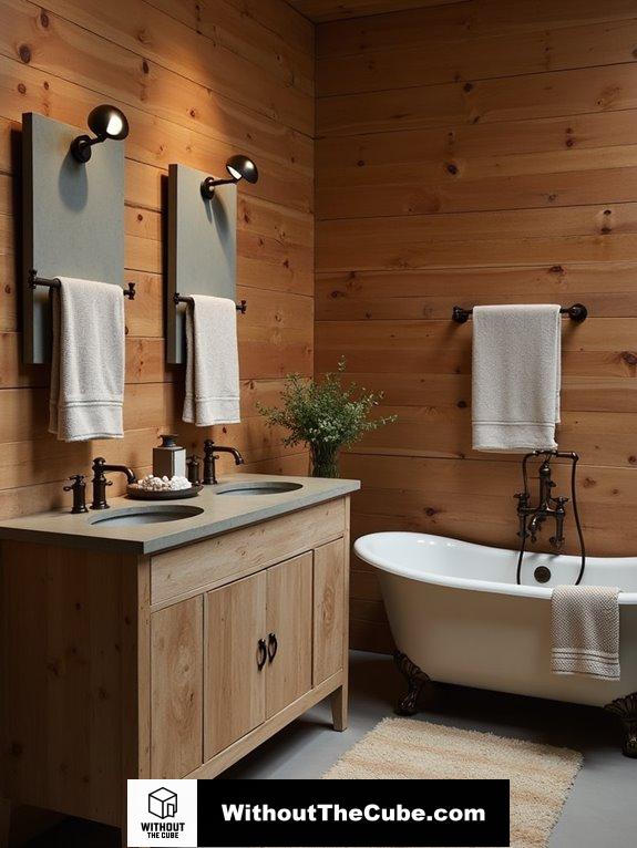 harmonizing with rustic aesthetics