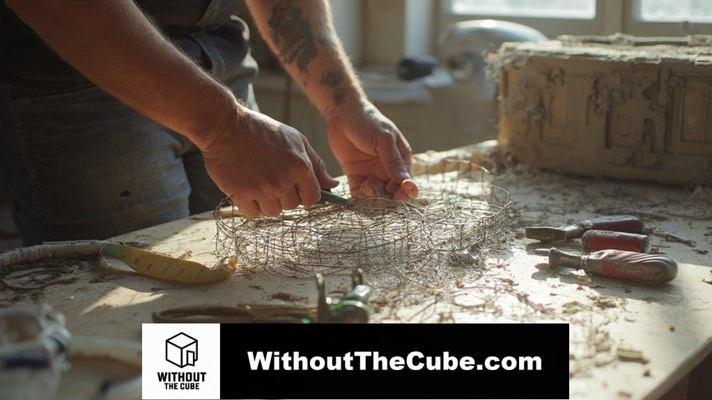 incorporate wire mesh