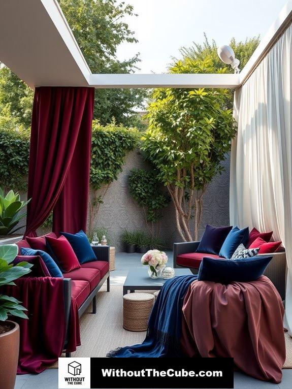 indulge in opulent textiles