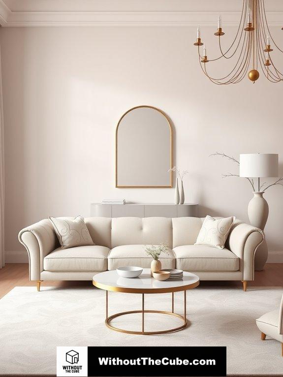 integrate flowing curved lines