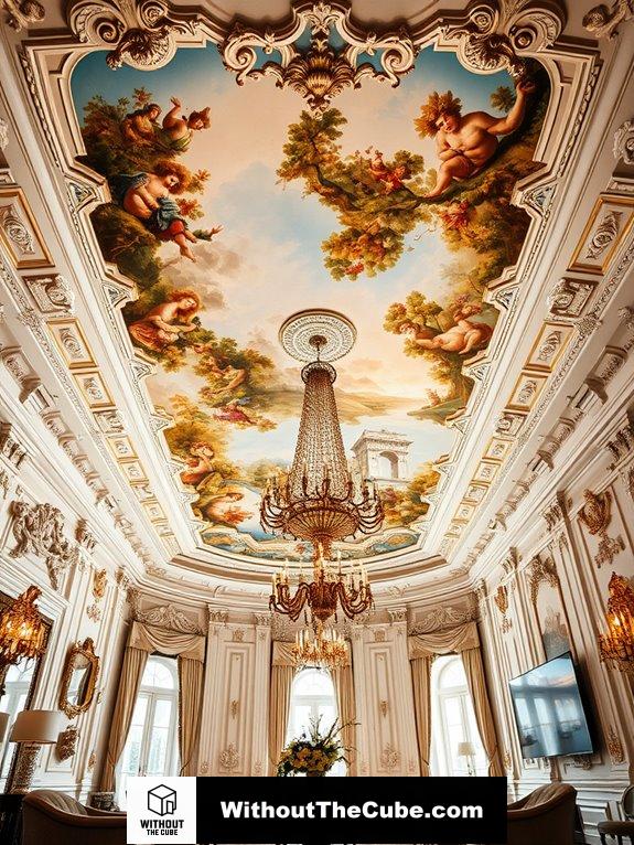 intricate ceiling design elements