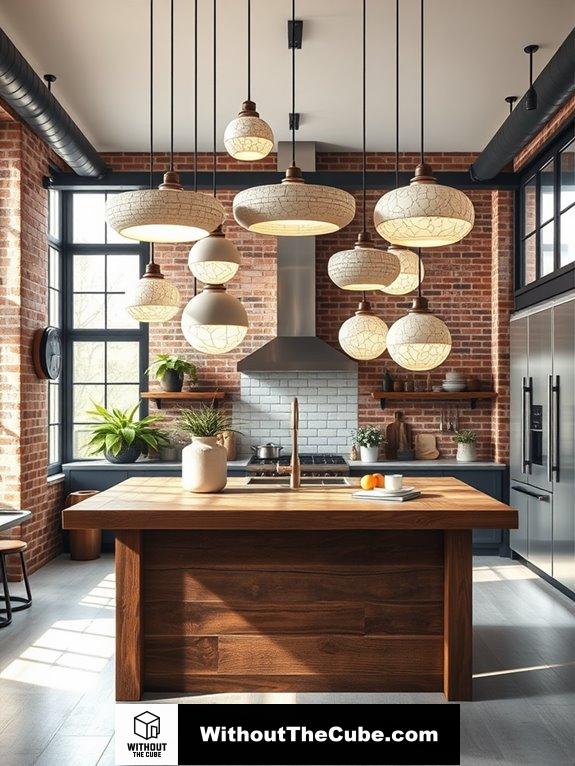 modern industrial lighting design