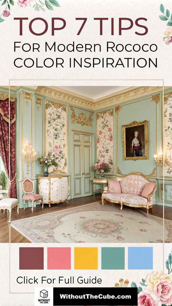modern rococo color ideas