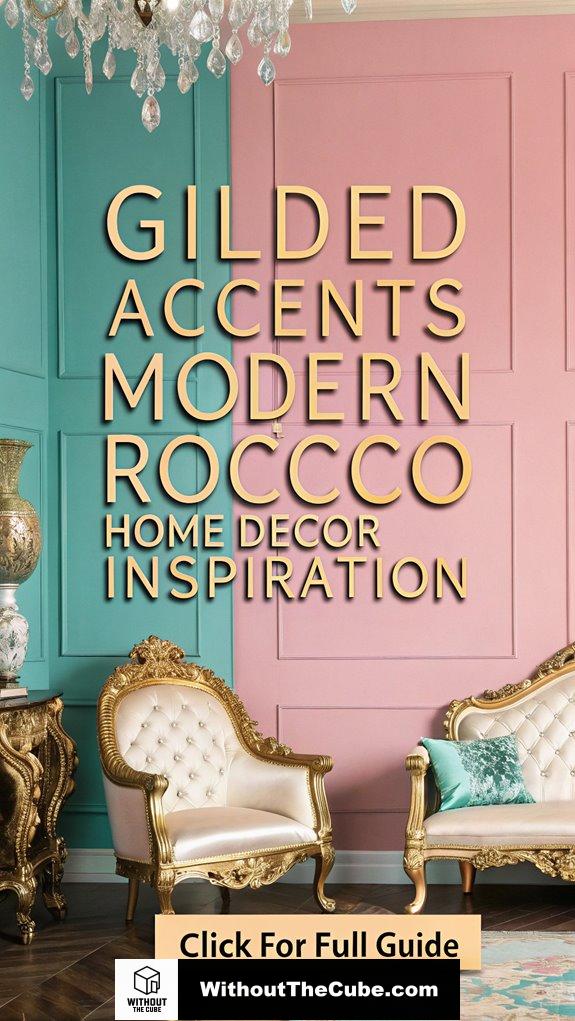 Gilded Accents: Modern Rococo Home Decor Inspiration