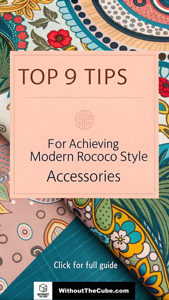 Top 9 Tips for Achieving Modern Rococo Style Accessories
