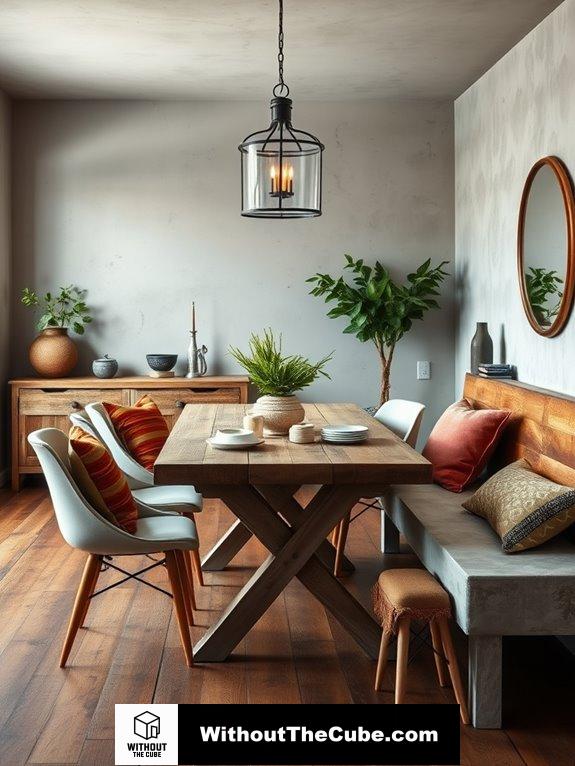 modern rustic home aesthetic