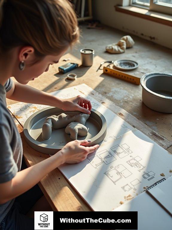 mold creation and preparation