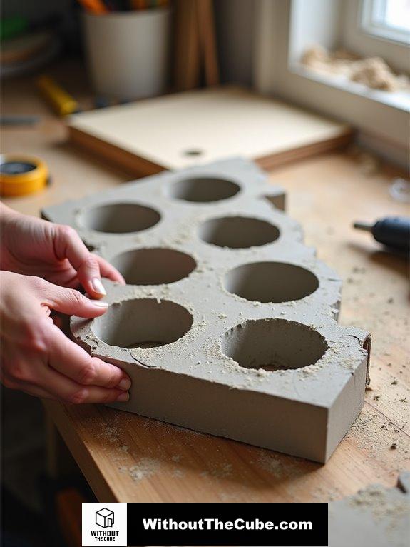 mold for rack creation