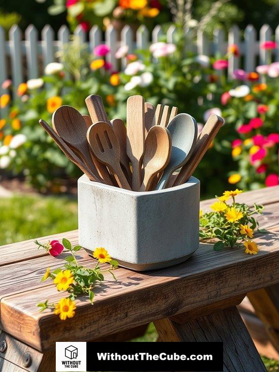 multi functional outdoor serving ware