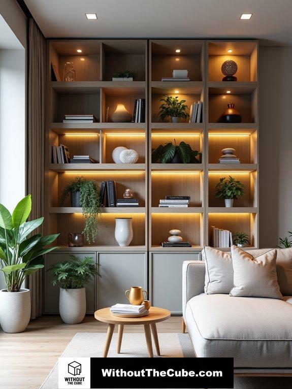 optimal display and storage