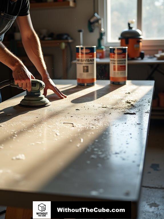 prepare and protect surfaces