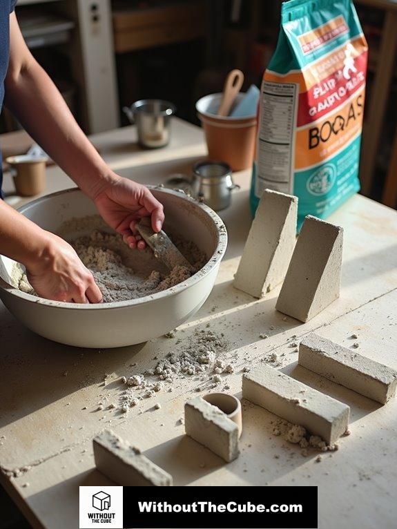 prepare concrete mixture now