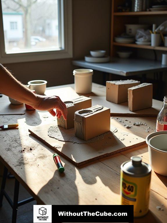 prepare mold for interior