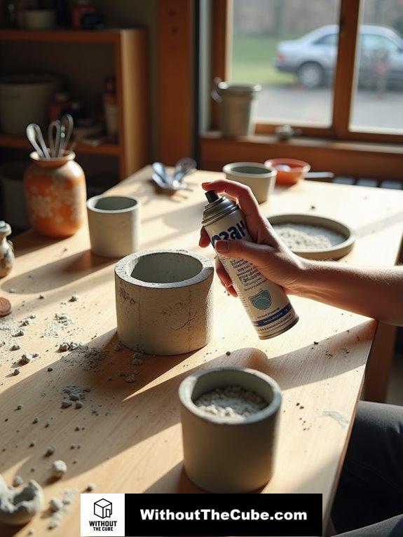 prepare the molds carefully