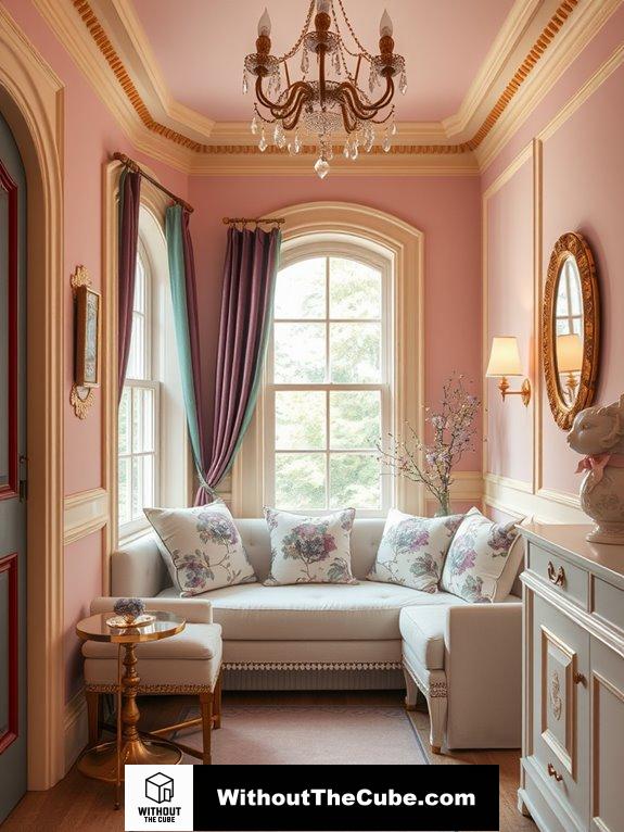 rococo color palette inspiration