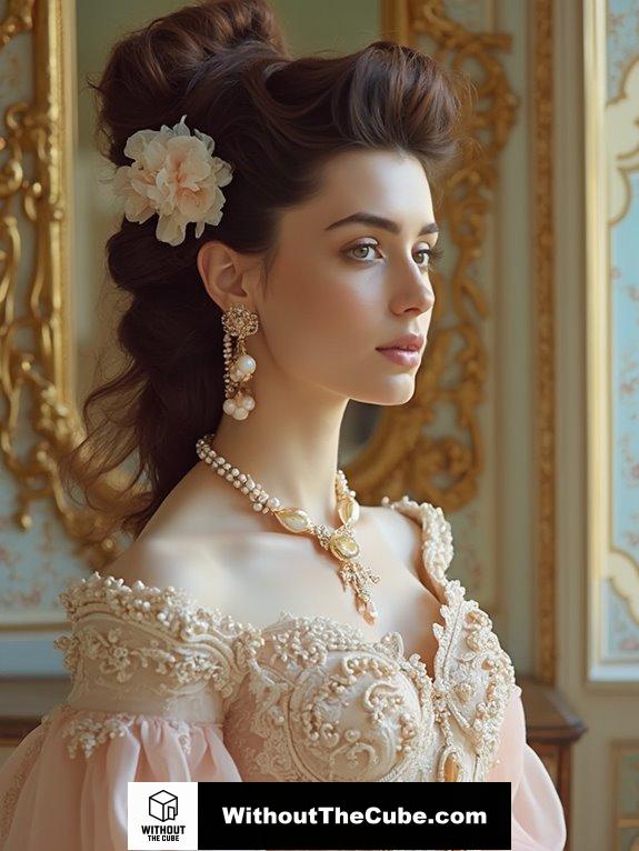 rococo inspired accessory integration