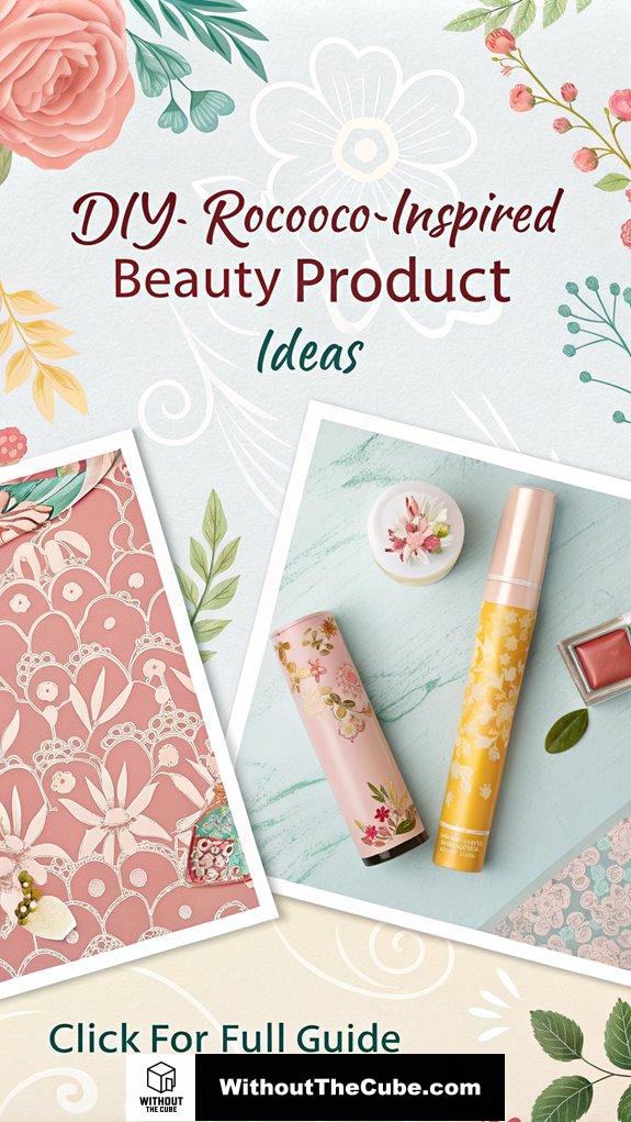 DIY Rococo-Inspired Beauty Product Ideas