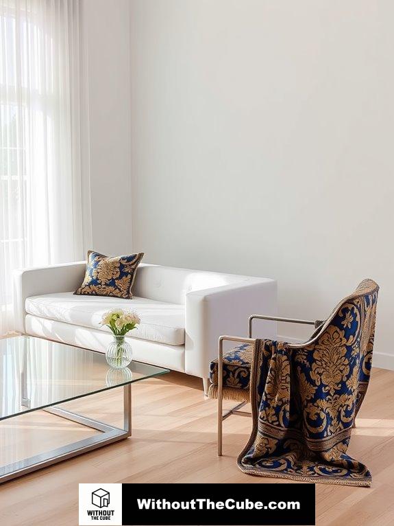 rococo meets minimalism beautifully