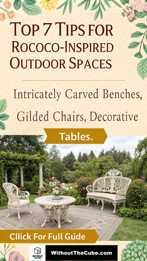 Top 7 Tips for Rococo-Inspired Outdoor Spaces