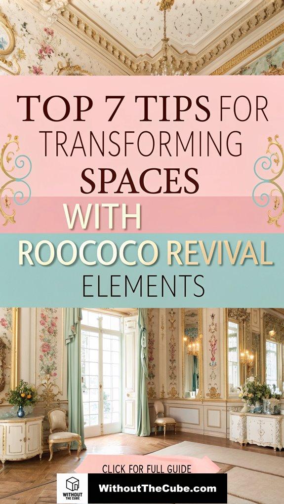 Top 7 Tips for Transforming Spaces With Rococo Revival Elements