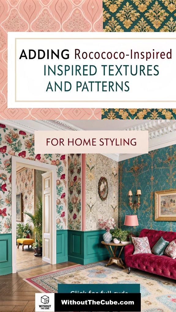 rococo textures enhance home