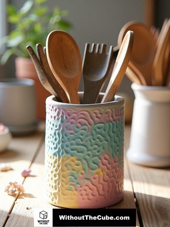 rough and tactile appearance