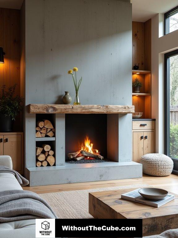 rustic element fusion design