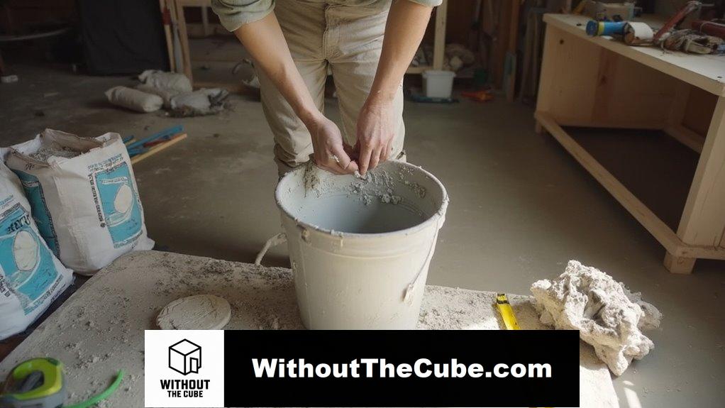 setting up the space