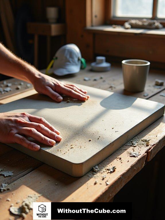 smoothing and finishing touches