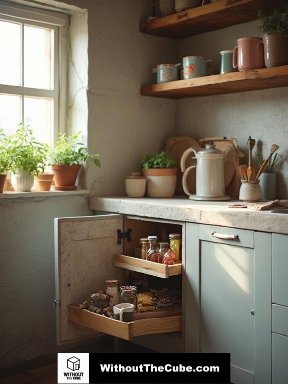 stylish concrete container living