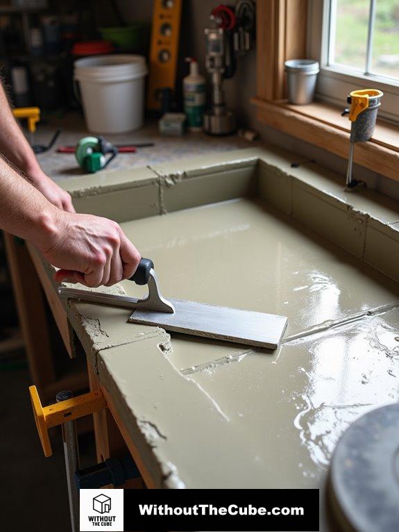 surface refinement techniques applied