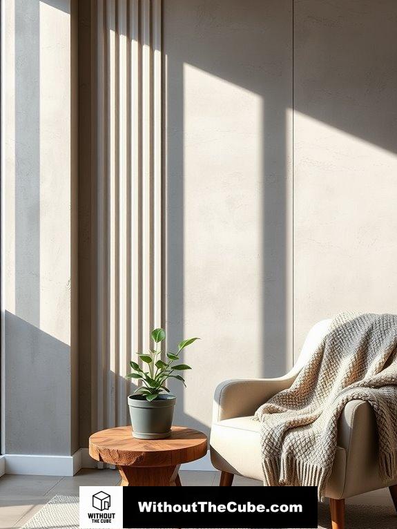 textured concrete finish design