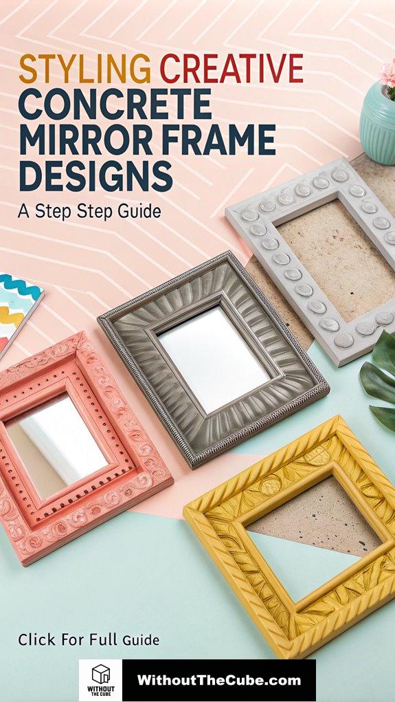 Styling Creative Concrete Mirror Frame Designs: A Step-by-Step Guide