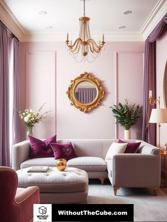 vibrant rococo color schemes
